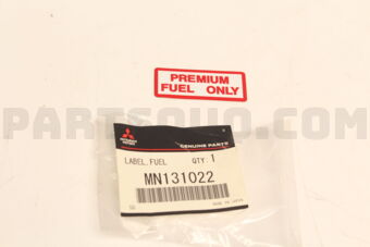 MN131022 LABELFUEL TANK