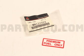 MN131022 LABELFUEL TANK