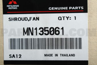 MN135061 SHROUD,COOLING FAN