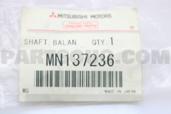 MN137236 SHAFT,BALANCER,RH