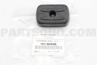 MN142595 CUSHION,RR BODY GATE
