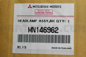 MN146962 HEADLAMP ASSY,RH