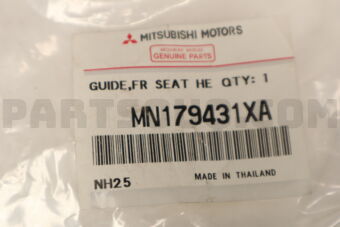 MN179431XA GUIDE,RR SEAT HEADREST