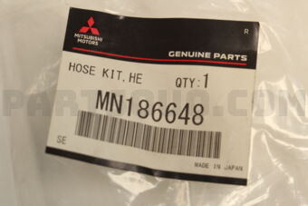 MN186648 HOSE KIT,HEATER WATER