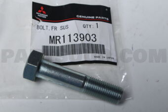 MR113903 BOLT,FR SUSP UPR ARM