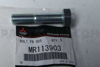MR113903 BOLT,FR SUSP UPR ARM