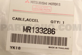 MR133286 CABLE,ACCEL
