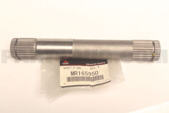 MR165950 SHAFT,FR AXLE,INR