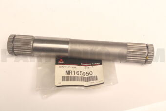 MR165950 SHAFT,FR AXLE,INR