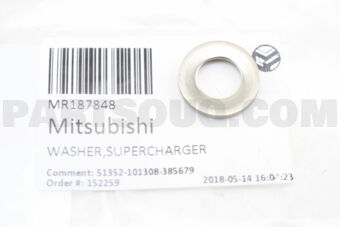 MR187848 WASHER,SUPERCHARGER