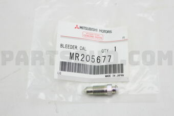 MR205677 BLEEDER,FR BRAKE CALIPER