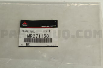 MR271158 PLATE,FUEL PUMP BRACKET