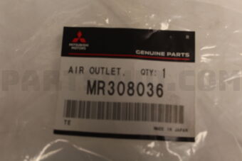 MR308036 AIR OUTLET,INST PNL,CTR