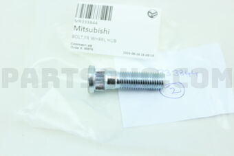 MR333844 BOLT,FR WHEEL HUB