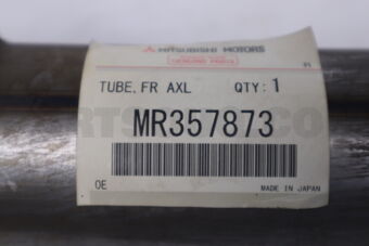 MR357873 TUBE,FR AXLE HOUSING