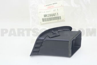 MR398411 GRILLE,LAP HEATER DUCT