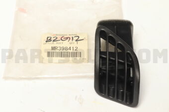 MR398412 GRILLE,LAP HEATER DUCT