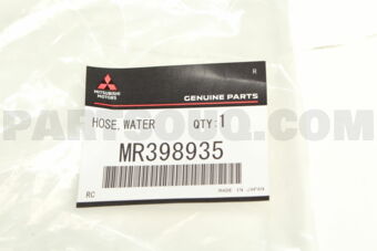 MR398935 HEATER HOSE