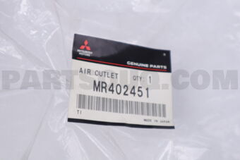 MR402451 AIR OUTLET,INST PNL