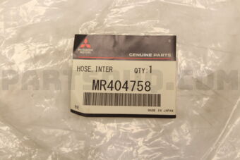 MR404758 Mitsubishi HOSE,INTER COOLER OU