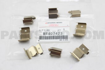 MR407423 CLIP KIT,FR BRAKE
