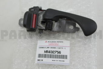 MR432756 HANDLE,RR DOOR INSIDE,RH