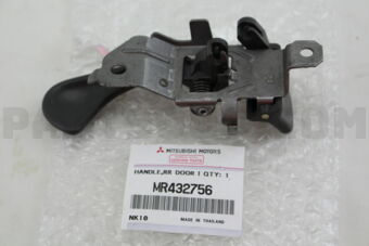 MR432756 HANDLE,RR DOOR INSIDE,RH