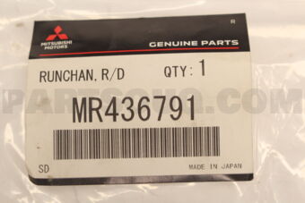 MR436791 RUNCHAN,R/DR WDO GLASS,LH