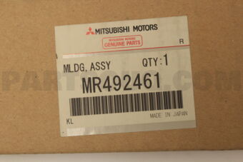 MR492461 Mitsubishi MOULDING,DRIP,RR LH
