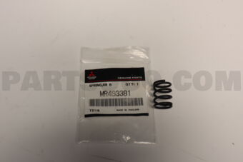 MR493381 SPRING,R/BRK SHOE HO