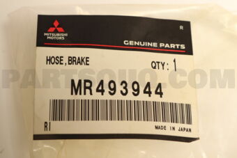 MR493944 HOSE,BRAKE BOOSTER VACU