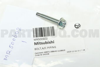 MR500602 BOLT,A/C PIPING
