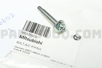MR500602 BOLT,A/C PIPING
