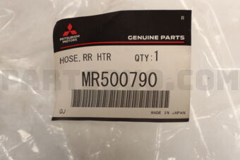MR500790 Mitsubishi HOSE,RR HEATER PIPIN