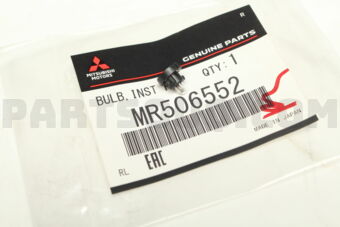 MR506552 BULB,INST PANEL METER
