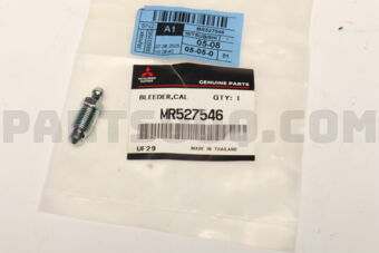 MR527546 BLEEDER,FR BRAKE CAL