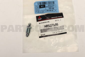 MR527546 BLEEDER,FR BRAKE CAL