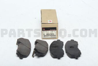 MR527674 PAD SET,FR BRAKE