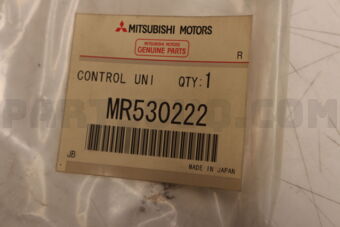 MR530222 CONTROL UNIT,TIME  ALARM
