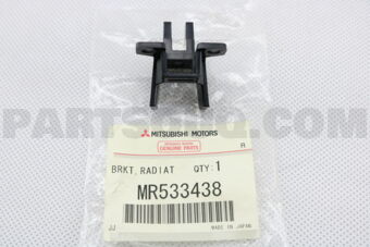 MR533438 Mitsubishi BRACKET, RADIATOR GRILLE