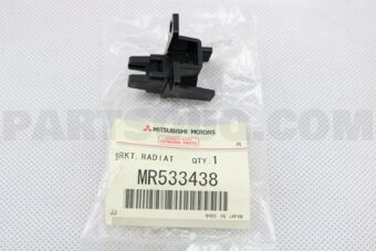 MR533438 Mitsubishi BRACKET, RADIATOR GRILLE