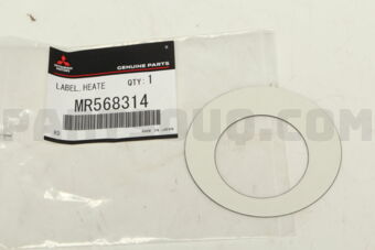 MR568314 LABEL HEATER CONTROL