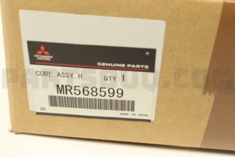 MR568599 CORE,HEATER