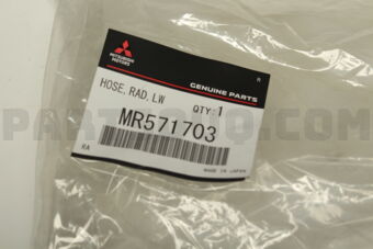 MR571703 HOSE,RADIATOR,LWR
