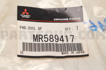 MR589417 Mitsubishi PAD,RR SUSP SPRING,UPR