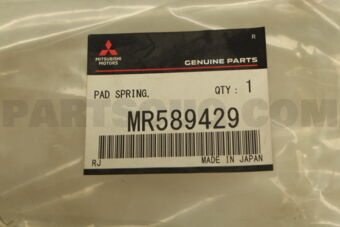 MR589429 PAD,FR SUSP SPRING,U