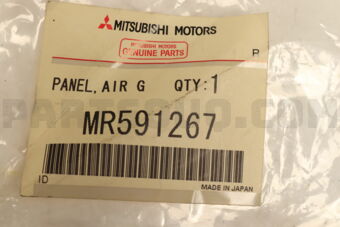 MR591267 PANEL,AIR GUIDE,LH