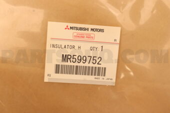 MR599752 INSULATOR,HOOD
