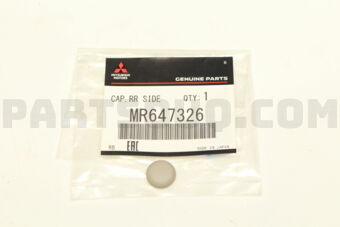 MR647326 CAP,RR SIDE TRIM SCREW