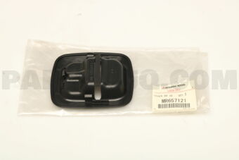 MR657121 COVER,RR SEAT STRIKE